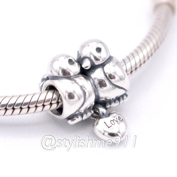 Authentic PANDORA Love Birds Charm  - 791033 - Picture 3 of 13
